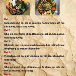 TIỆC ẨM THỰC TỰ CHỌN 12 3 10