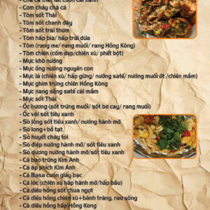 TIỆC ẨM THỰC TỰ CHỌN 15 6 9