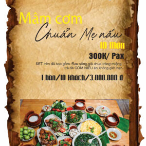 Mâm Cơm Chuẩn Mẹ Nấu – Hương vị truyền thống tại Cơm Niêu Kim Anh Quán