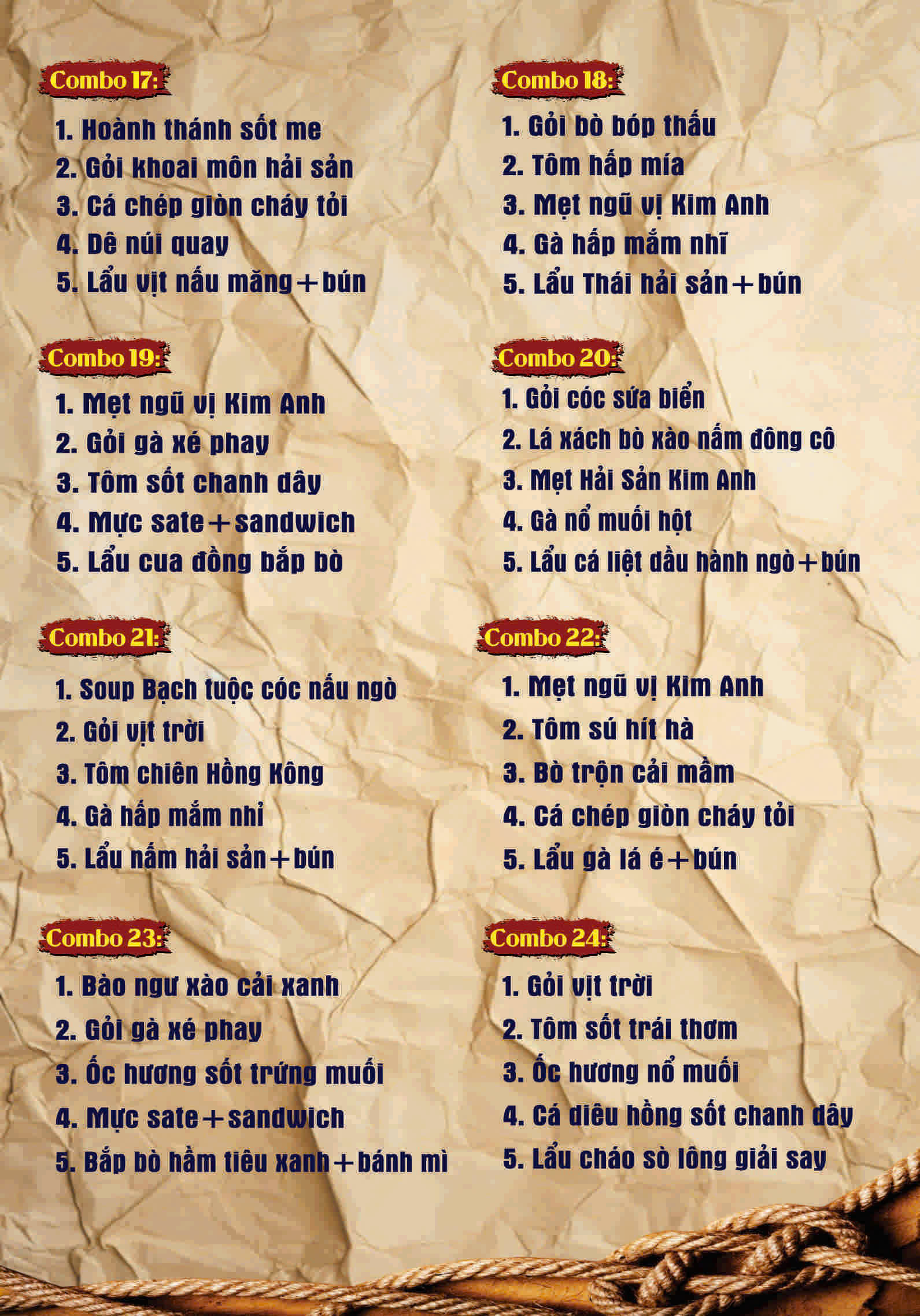 SET COMBO TIỆC 5 MÓN 4 SET COMBO TIỆC 5 MÓN - Hình ảnh 4