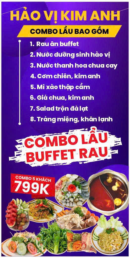 Combo Lẩu Buffet Rau 1 trong Sự lựa chọn hoàn hảo tại cơm niêu phan thiết 4 Combo Lẩu Buffet Rau tại cơm niêu phan thiết
